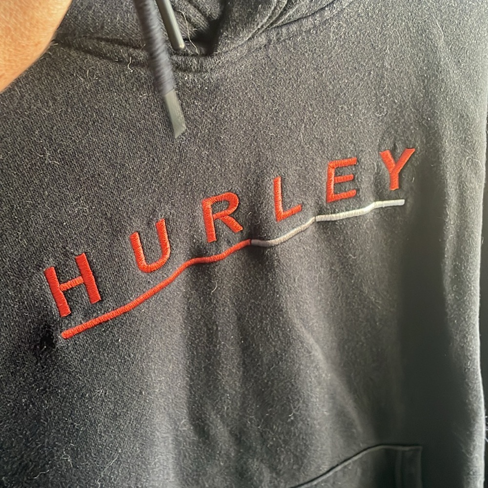 HURLEY || Fleece Hoodie Size Medium - Picture 2 of 6